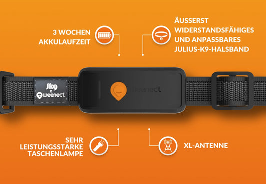GPS Tracker für Hunde - Weenect XT