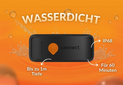 GPS Tracker für Hunde - Weenect XT - Ohne Halsband - Schwarz
